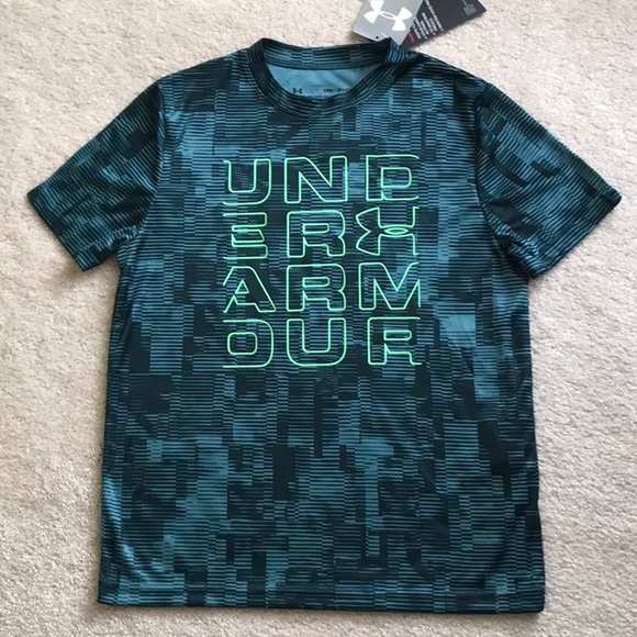 UNDER ARMOUR BOY’S YSM SHORT SLEEVE TEE - Picture 2 of 4